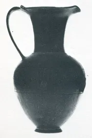 OINOCHOE (ETRUSCAN, BUCCHERO)