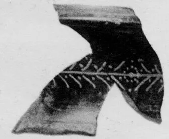 CUP, STEMLESS, FRAGMENT (SOUTH ITALIAN, CAMPANIAN, BLACK GLAZE)