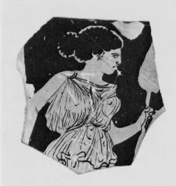 SKYPHOS, FRAGMENT (SOUTH ITALIAN, APULIAN, RED-FIGURE)