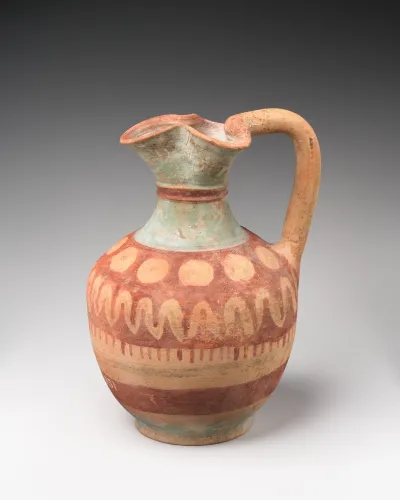 Terracotta jug