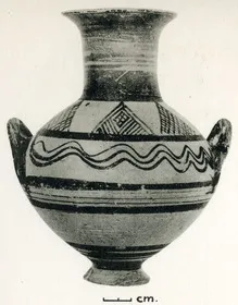AMPHORA, BELLY (CYPRIOT, MYCENAEAN STYLE)