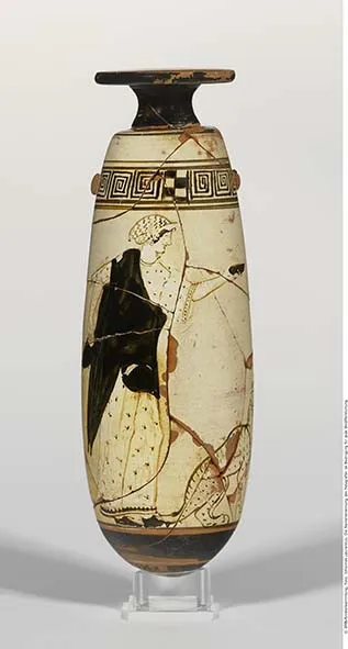 Alabastron (Attisch weißgrundiges Alabastron)