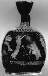 LEKYTHOS, SQUAT (ATHENIAN, RED-FIGURE)