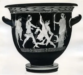 KRATER, BELL (ATHENIAN, RED-FIGURE)