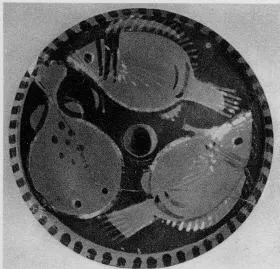 FISH PLATE (SOUTH ITALIAN, RED-FIGURE)