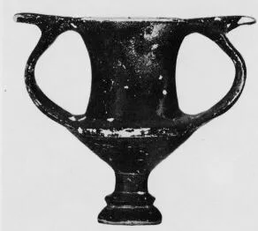 KANTHAROS (EAST GREEK, BLACK GLAZE)