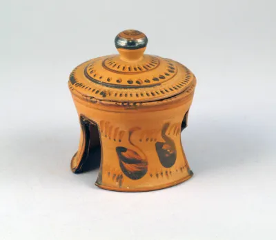 Pyxis with lid, miniature