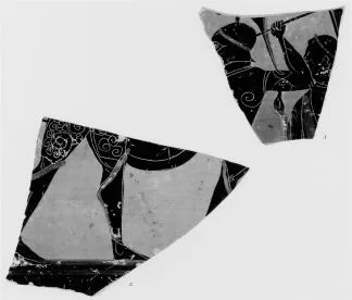 AMPHORA, BELLY, FRAGMENTS (ATHENIAN, BLACK-FIGURE)