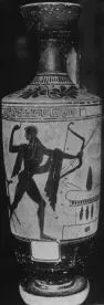 LEKYTHOS (ATHENIAN, BLACK-FIGURE)