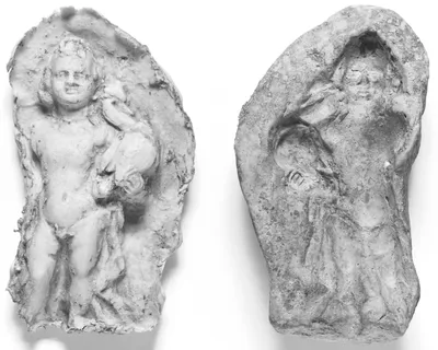 Mold of a Nude Boy with a Goose