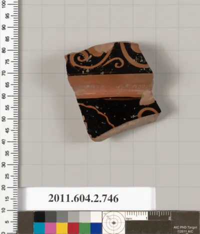 Terracotta fragment of a calyx-krater (bowl for mixing wine and water)