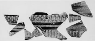 AMPHORA, NECK, FRAGMENTS (ATHENIAN GEOMETRIC)