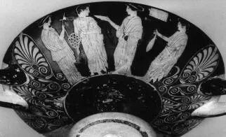 CUP (ATHENIAN, RED-FIGURE)