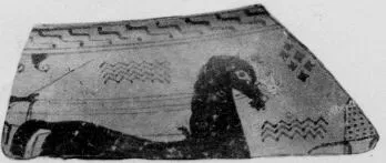 KRATER, FRAGMENT (PROTOATTIC, SILHOUETTE)