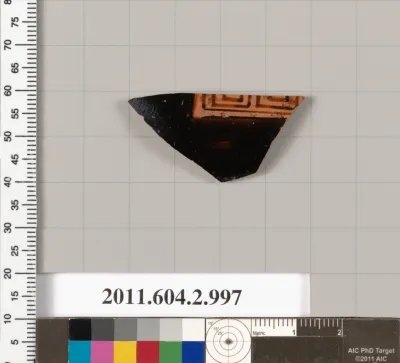 Terracotta fragment of an oinochoe (jug)