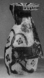 ALABASTRON FRAGMENTS (CORINTHIAN, BLACK-FIGURE)