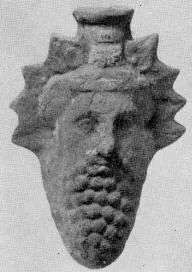 FIGURE VASE (GREEK)