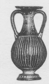 PELIKE (SOUTH ITALIAN, GNATHIAN, BLACK GLAZE)