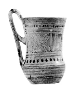 JUG (ATHENIAN GEOMETRIC, BLACK PATTERN)