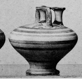 STIRRUP JAR (MYCENEAN)