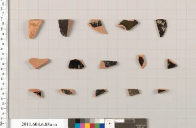 Terracotta fragments of undetermined shapes