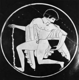 CUP B (ATHENIAN, RED-FIGURE)