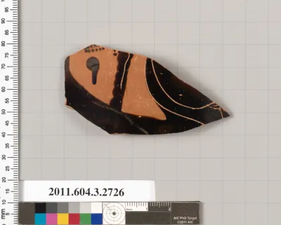 Terracotta fragment of an oinochoe (jug)