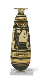 ALABASTRON (ATHENIAN, BLACK-FIGURE)