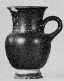 OINOCHOE (SOUTH ITALIAN, GNATHIAN, BLACK GLAZE)