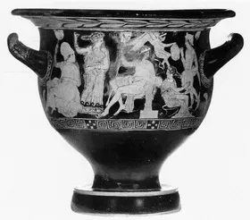 KRATER, BELL (ATHENIAN, RED-FIGURE)