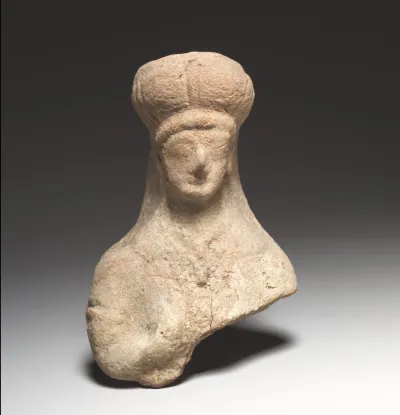 Standing female figurine