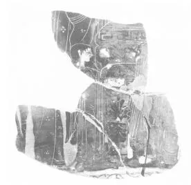 LOUTROPHOROS, FRAGMENT (ATHENIAN, BLACK-FIGURE)