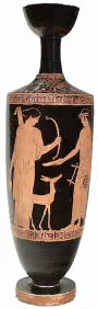 LEKYTHOS (ATHENIAN, RED-FIGURE)