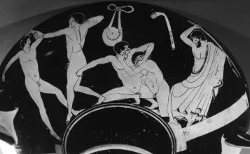 CUP B (ATHENIAN, RED-FIGURE)