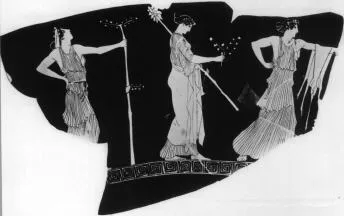 DINOS, FRAGMENT (ATHENIAN, RED-FIGURE)