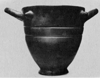 SKYPHOS (SOUTH ITALIAN, BUCCHERO)