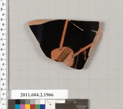 Terracotta fragment of a krater (bowl for mixing wine and water)?