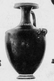 HYDRIA (SOUTH ITALIAN, GNATHIAN, BLACK GLAZE)