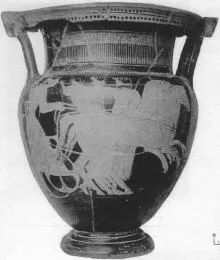 KRATER, COLUMN (ATHENIAN, RED-FIGURE)
