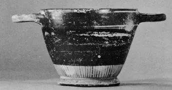 SKYPHOS (CORINTHIAN, BLACK GLAZE)