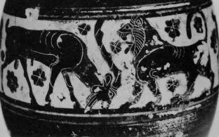 OLPE (CORINTHIAN, BLACK-FIGURE)