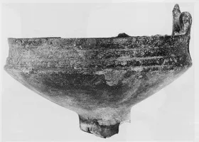BOWL (ETRUSCAN, BUCCHERO)