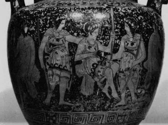 KRATER, VOLUTE (ATHENIAN, RED-FIGURE)