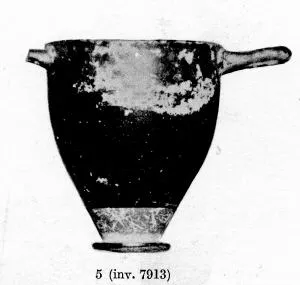 SKYPHOS (SOUTH ITALIAN, CAMPANIAN, BLACK GLAZE)