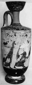 LEKYTHOS (ATHENIAN, BLACK-FIGURE)