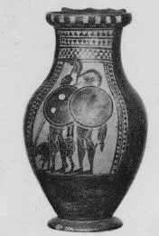 OLPE (ATHENIAN, BLACK-FIGURE)