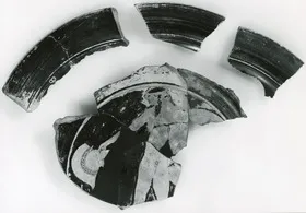 PLATE, FRAGMENTS (ATHENIAN, RED-FIGURE)