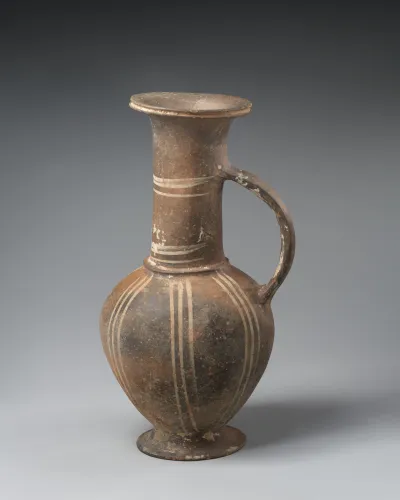 Terracotta jug