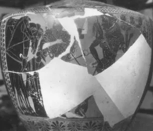 HYDRIA (ATHENIAN, BLACK-FIGURE)
