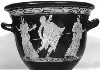 KRATER, BELL (ATHENIAN, RED-FIGURE)